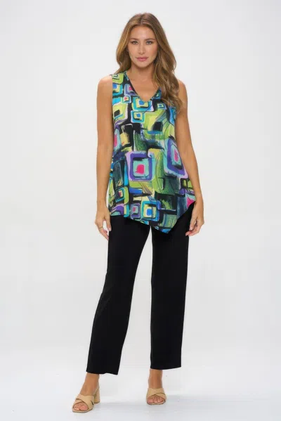 Truedames Hit Point V-nk Tank Top In Multi