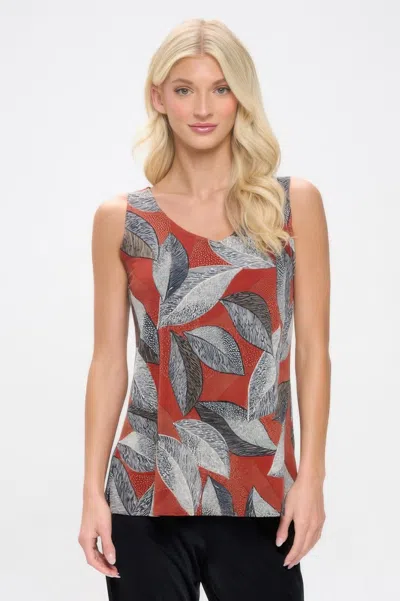 Truedames Hit Print Sleeveless Tank Top In Multi