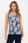 Truedames Hit Print Sleeveless Tank Top In Multi