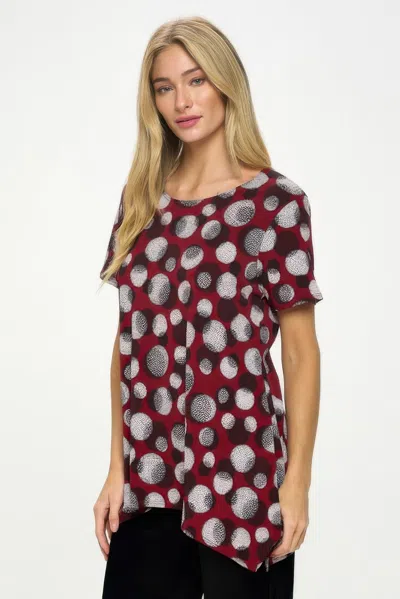 Truedames Hit Shark Bite Tunic In Black