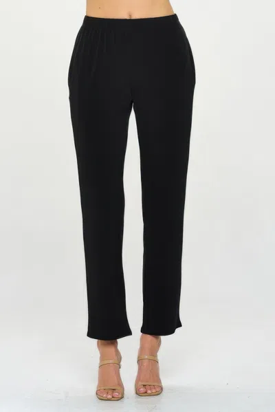 Truedames Hit Straight Pocket Trouser With Pockets In Black