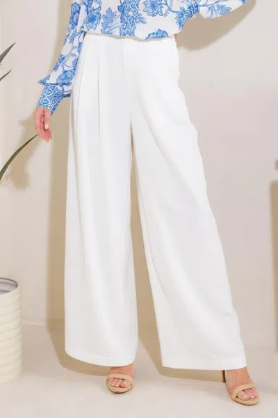 Truedames How Can It Be Woven Pants In White