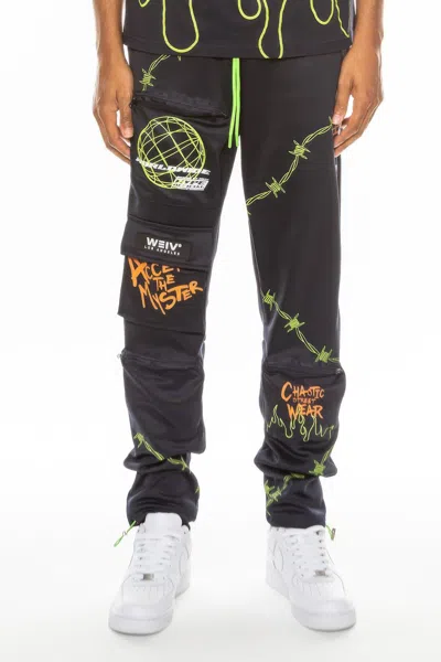 Truedames Hype Official Print Track Pant In Black