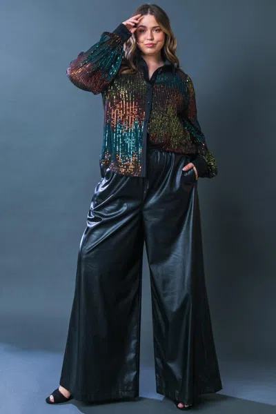 Truedames Iconic Reputation Leather Pants In Black