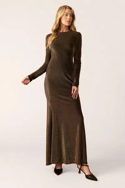 Truedames I'm Telling You Mermaid Maxi Dress In Green
