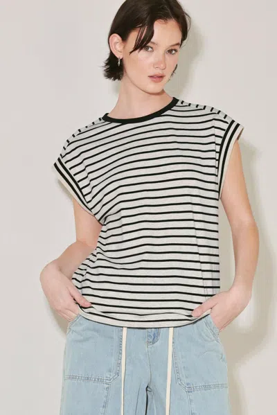 Truedames Indie Icon Energy Knit Top In Black