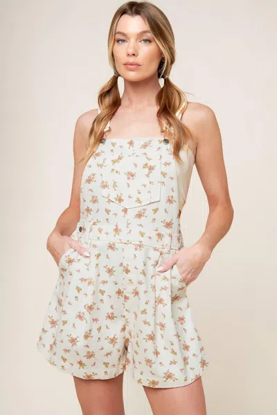 Truedames Invite Only Off White Woven Romper