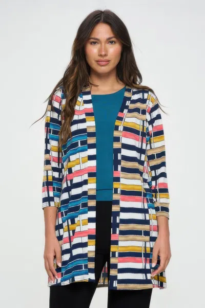 Truedames Ity Duster Jacket In Multi