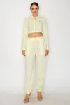 Truedames Jogger Set In Yellow