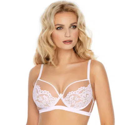 Truedames Lace Lift Demi Cup Bra In White