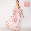 Truedames Large - Paisley Print Maxi Dress In Multi