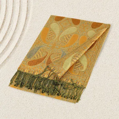 Truedames Large Paisley Pashmina Scarf Shawl In Multi
