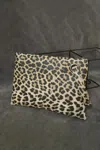 Truedames Leopard Pu Leather Clutch In Multi