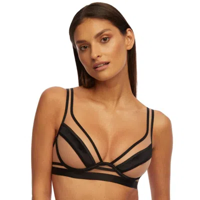 Truedames Light Support Demi Bra In Black