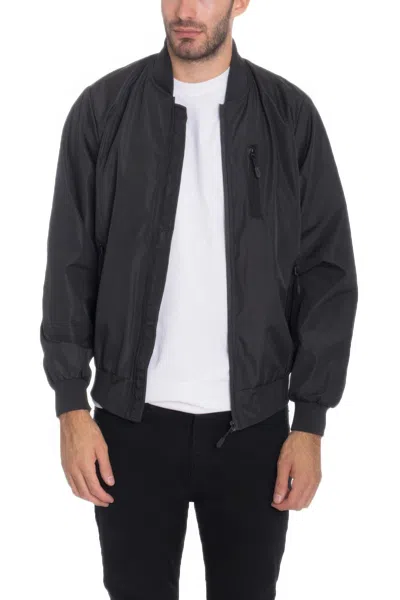 Truedames Light Weight Windbreaker Jacket In Black