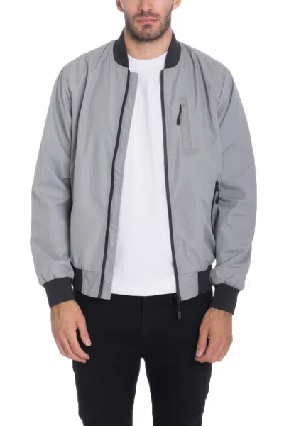 Truedames Light Weight Windbreaker Jacket In Grey