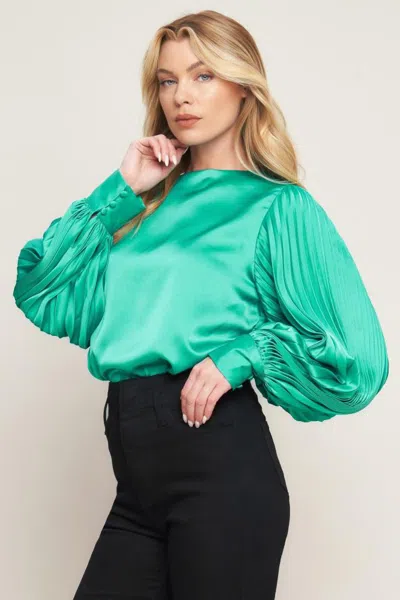 Truedames Like The First Time Woven Top In Blue