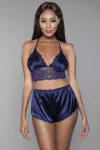 Truedames Liliana Cami And Short Set In Blue