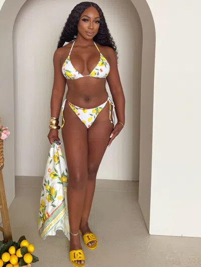 Truedames Limonata String Bikini In Multi