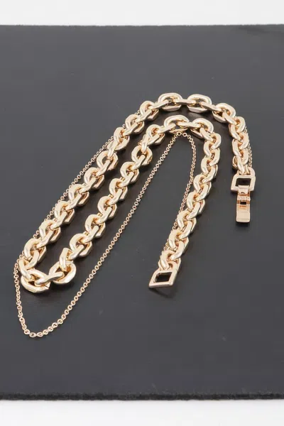 Truedames Link Necklace In Gold