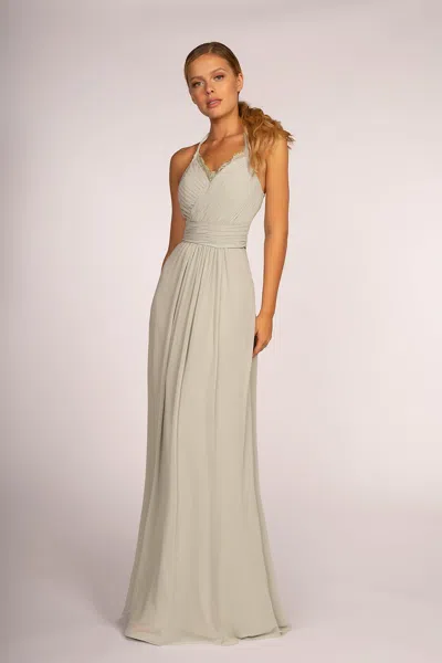 Truedames Long Bridesmaids Classy Dress In Neutral