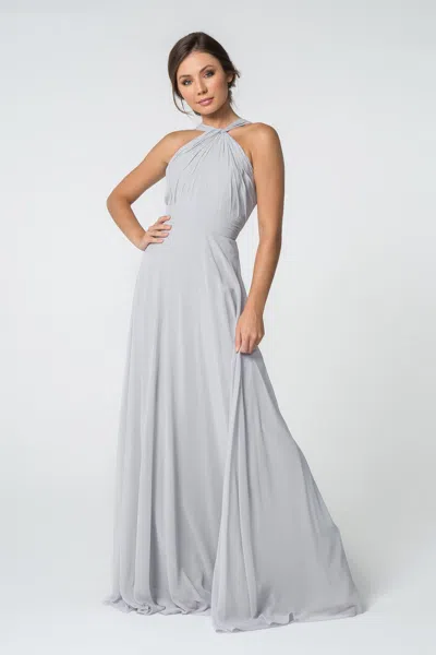 Truedames Long Bridesmaids Dress In White