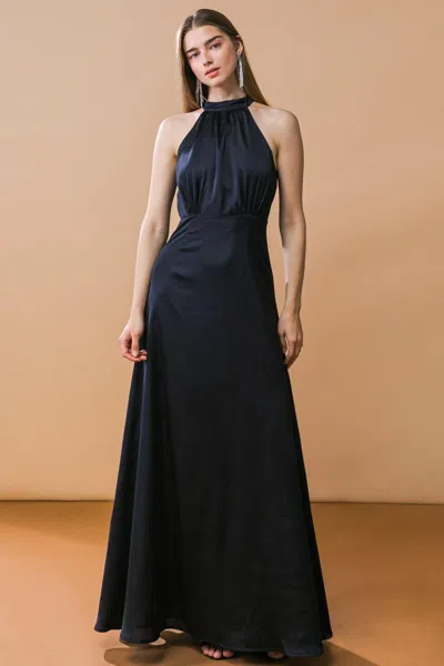 Truedames Lookbook Favorite Woven Midi Dress In Blue