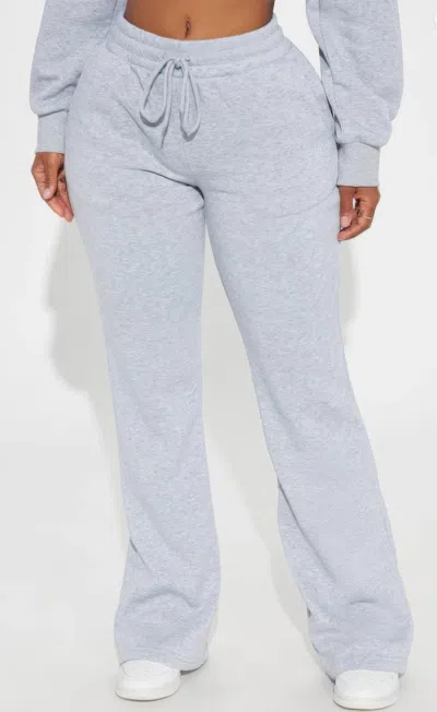 Truedames Lounge Flare Pant In Gray