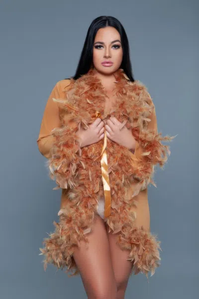 Truedames Lux Robe In Gold
