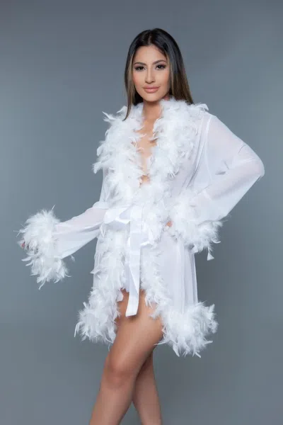 Truedames Lux Robe In White