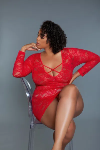 Truedames Lynn Chemise In Red