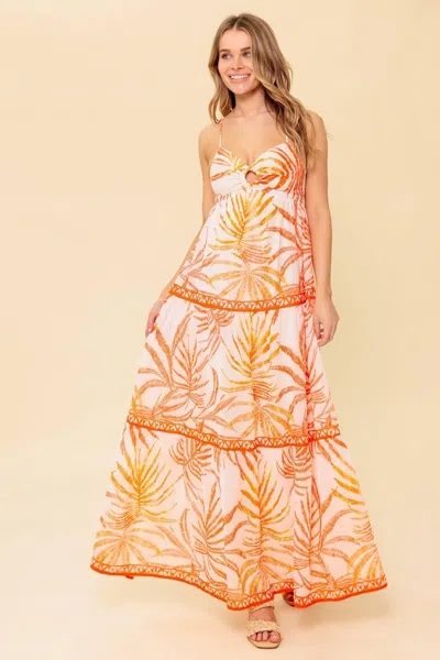 Truedames Magical Magnetism Woven Maxi Dress In Multi