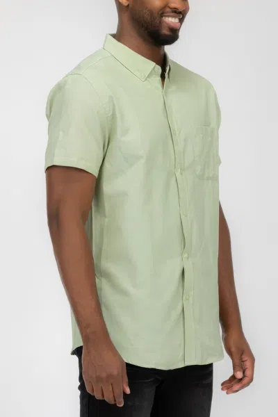 Truedames Men's Casual Short Sleeve Solid Shirts In Multi
