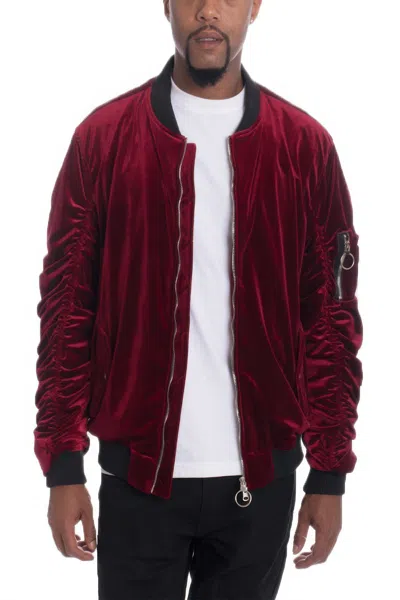 Truedames Men's Casual Slim Fit Bomber Jacket In White