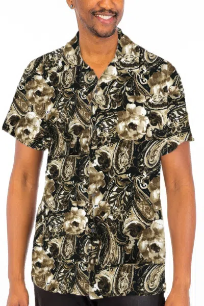 Truedames Mens Button Down Shirt In Multi