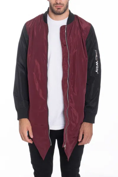 Truedames Mens Casual Windbreaker Satin Jacket In White