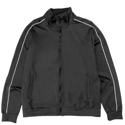 Truedames Mens Side Pipe Track Jacket In Black