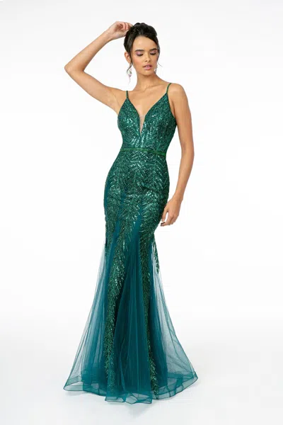 Truedames Mermaid Prom Gown In Black