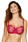 Truedames Mesh Balconette Support Bra In Multi