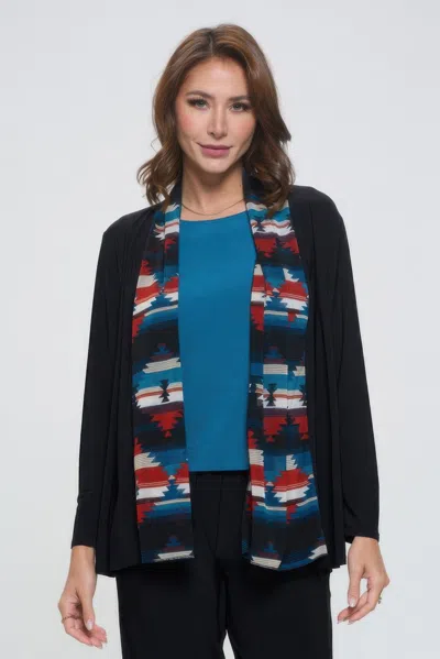 TRUEDAMES MESH ROMANCE TRIM JACKET