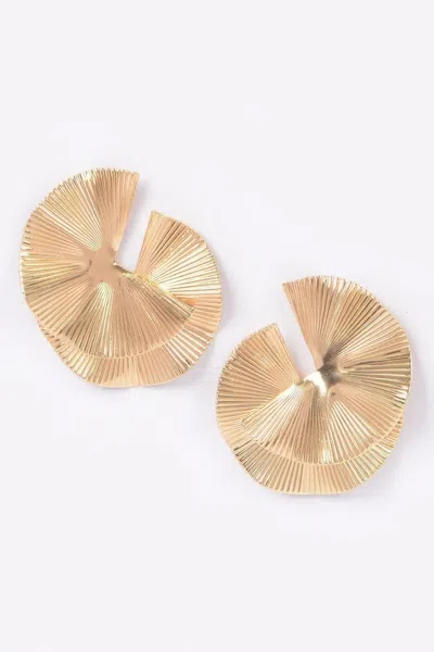 Truedames Metal Earring In Gold