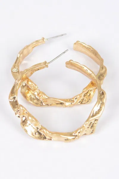 Truedames Metal Earring In Gold