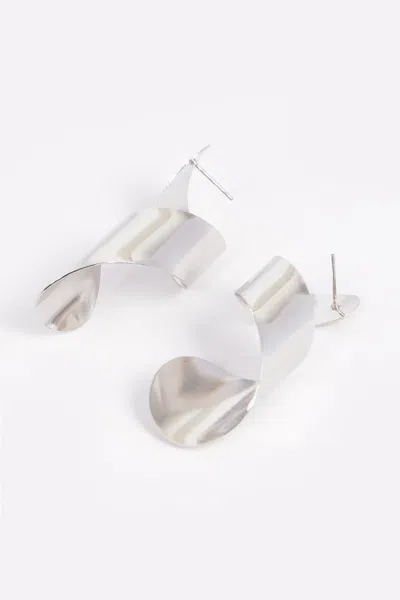 Truedames Metal Earring In Silver