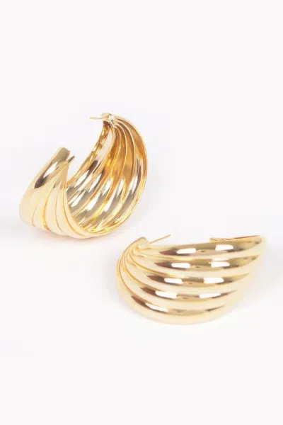 Truedames Metal Gold Plated Earring