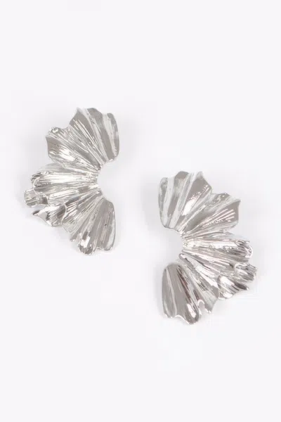 Truedames Metal Gold Plated Earring In Metallic