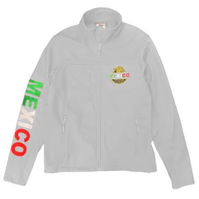 Truedames Mexico Embroidered Soft Shell Jacket In White