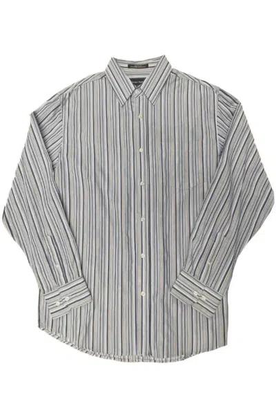 Truedames Michael Brandon Long Sleeve Striped Shirt In Multi