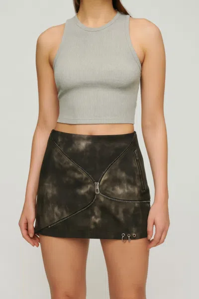 Truedames Mid Waist Mini Skirt In Black