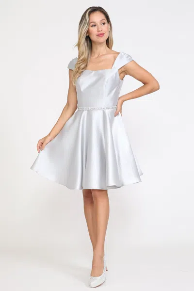 Truedames Mikado Bridesmaids Dresses In Neutral