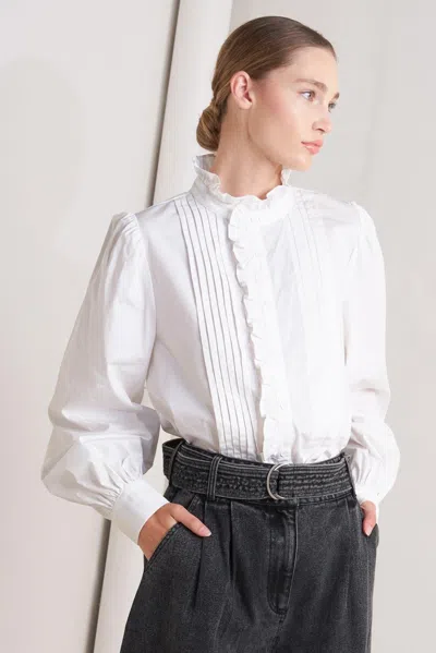 Truedames Milk Cloud Woven Top In Multi